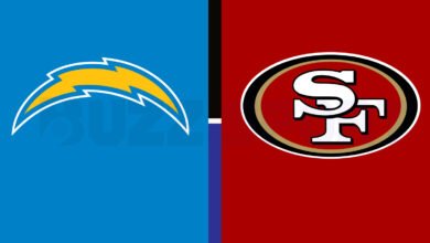 los angeles chargers vs 49ers match player stats