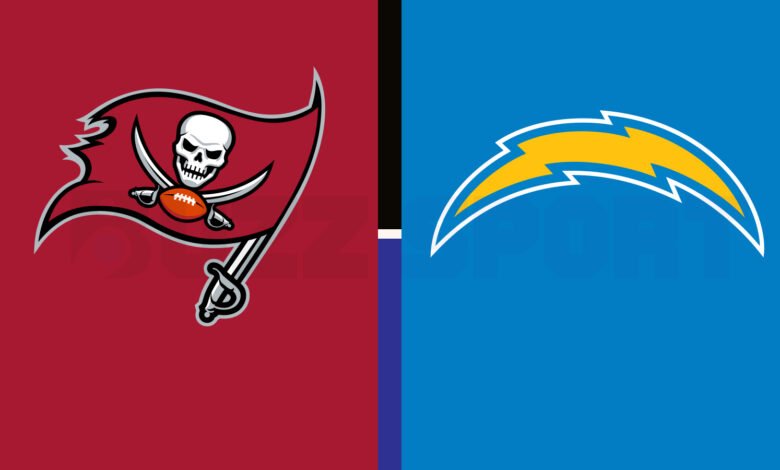 tampa bay buccaneers vs chargers match player stats