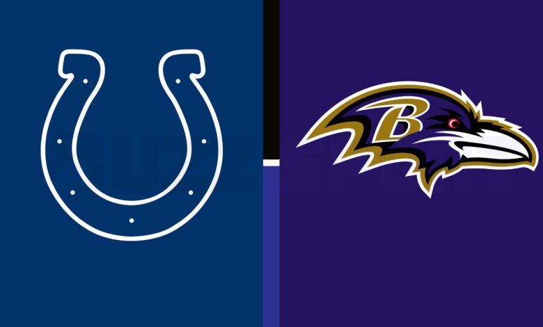 indianapolis colts vs baltimore ravens match player stats
