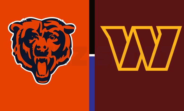 chicago bears vs washington commanders match player stats