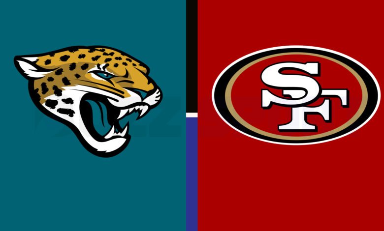 jacksonville jaguars vs 49ers match player stats