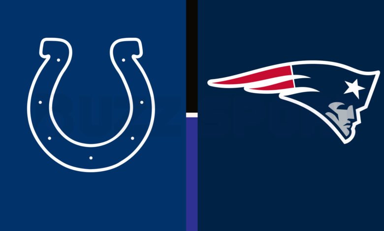 colts vs new england patriots match player stats
