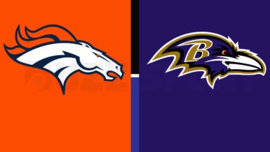 denver broncos vs baltimore ravens match player stats