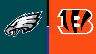 philadelphia eagles vs bengals match player stats