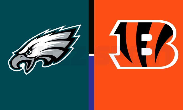philadelphia eagles vs bengals match player stats