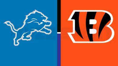 detroit lions vs bengals match player stats