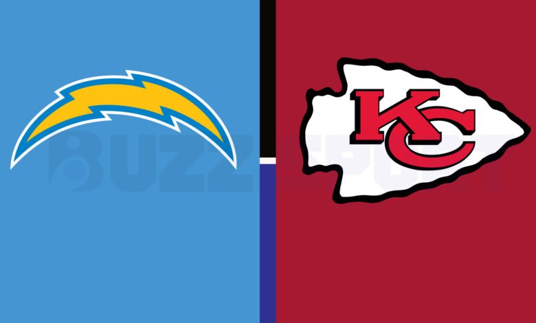 los angeles chargers vs kansas city chiefs match player stats