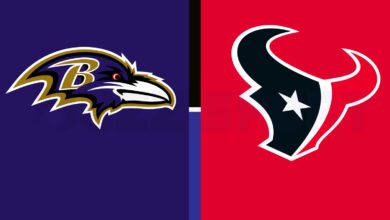 baltimore ravens vs texans match player stats
