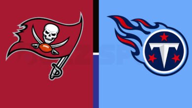 tampa bay buccaneers vs tennessee titans match player stats