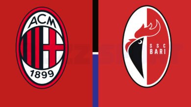 ac milan vs ssc bari timeline