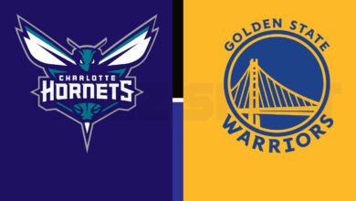 charlotte hornets vs golden state warriors match player stats
