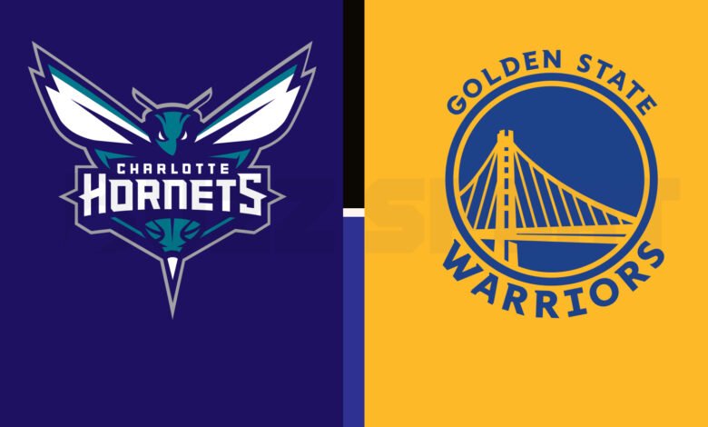 charlotte hornets vs golden state warriors match player stats