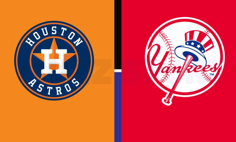 houston astros vs new york yankees match player stats