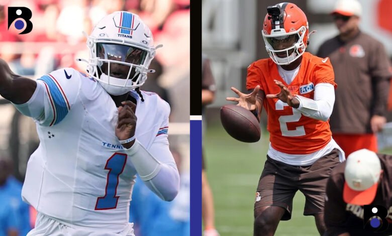 tennessee titans vs cleveland browns match player stats