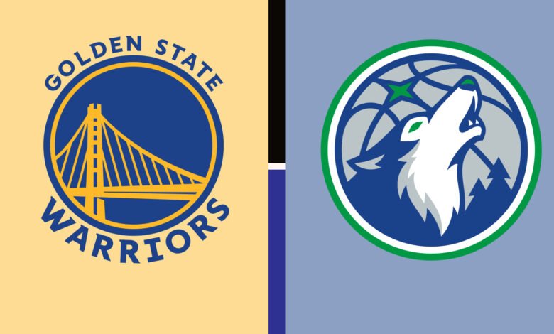 golden state warriors vs timberwolves match player stats