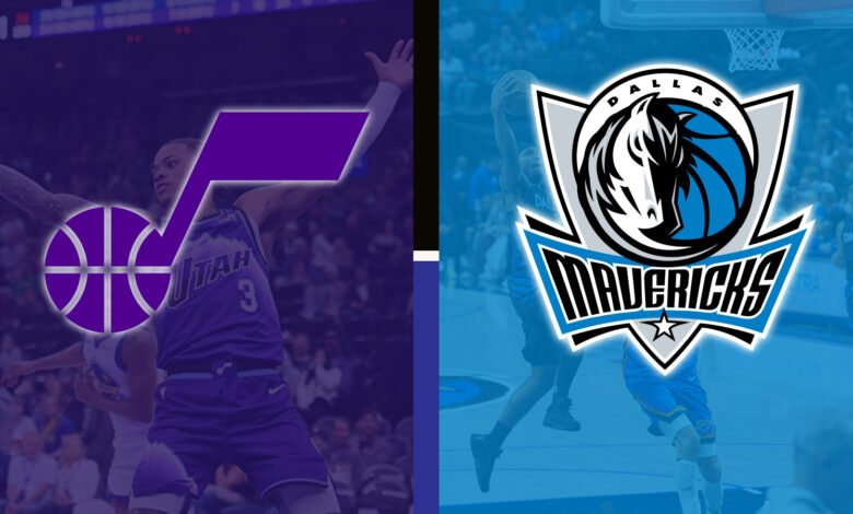 utah jazz vs dallas mavericks match player stats