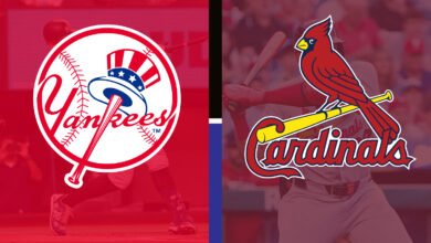 new york yankees vs st louis cardinals match player stats
