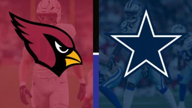 arizona cardinals vs dallas cowboys match player stats