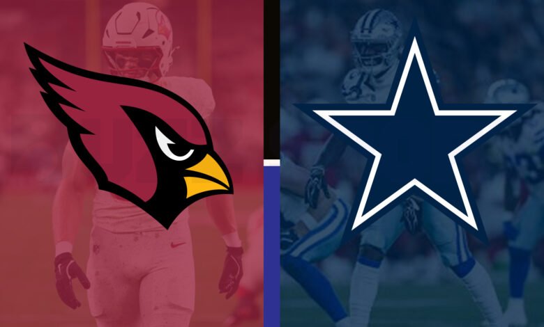 arizona cardinals vs dallas cowboys match player stats