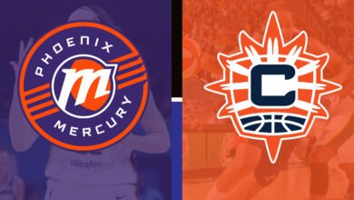phoenix mercury vs connecticut sun match player stats