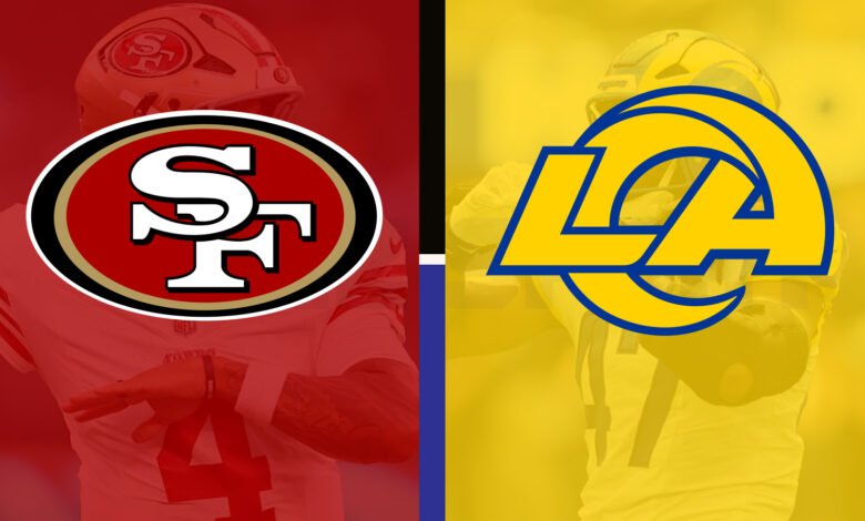 49ers vs los angeles rams match player stats