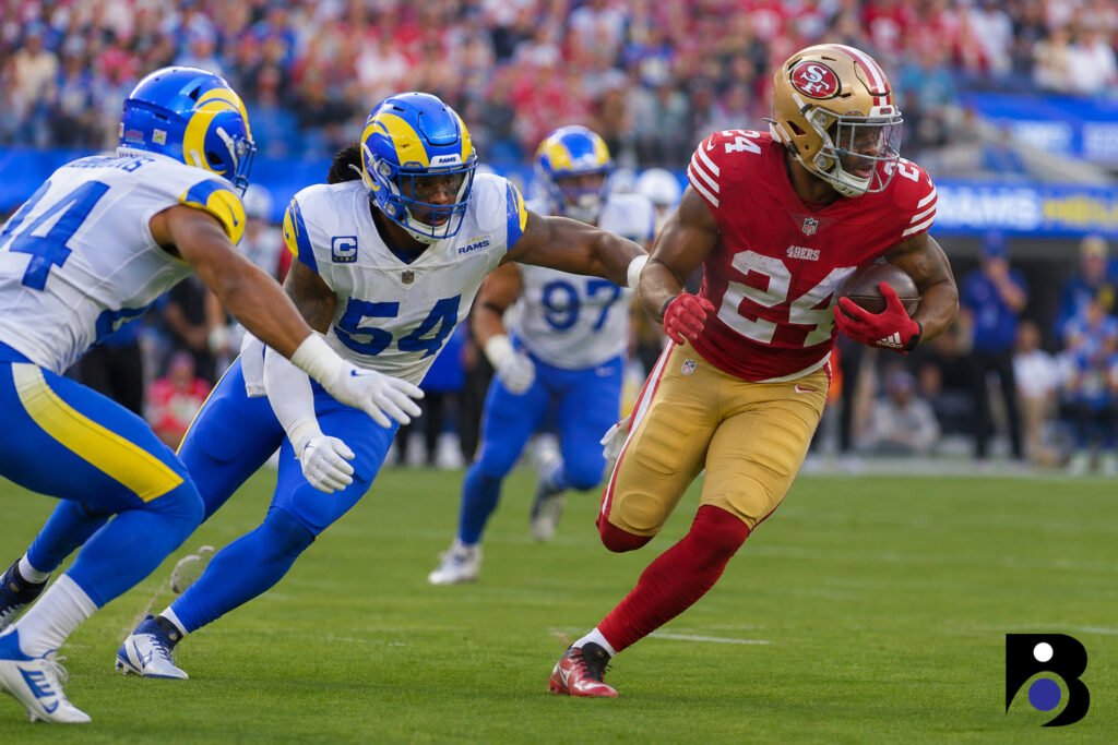 49ers vs los angeles rams match player stats