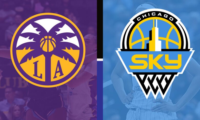 los angeles sparks vs chicago sky match player stats
