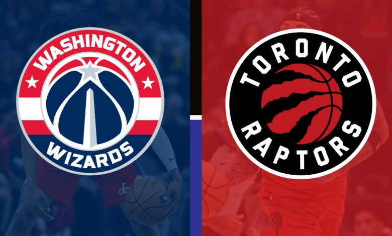 washington wizards vs toronto raptors match player stats