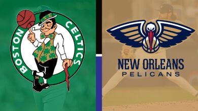 new orleans pelicans vs celtics match player stats