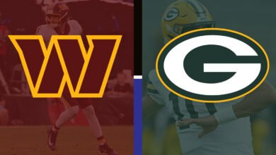 washington commanders vs green bay packers match player stats