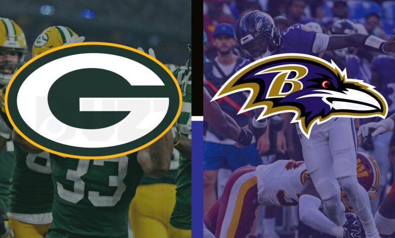 green bay packers vs baltimore ravens match player stats