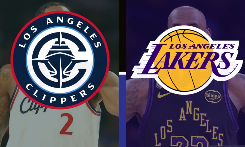 la clippers vs lakers match player stats