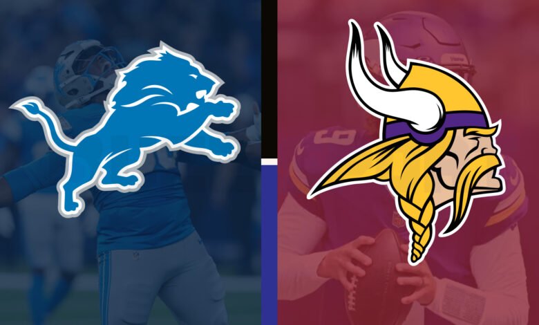 detroit lions vs minnesota vikings stats