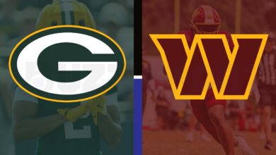 green bay packers vs washington commanders match player stats
