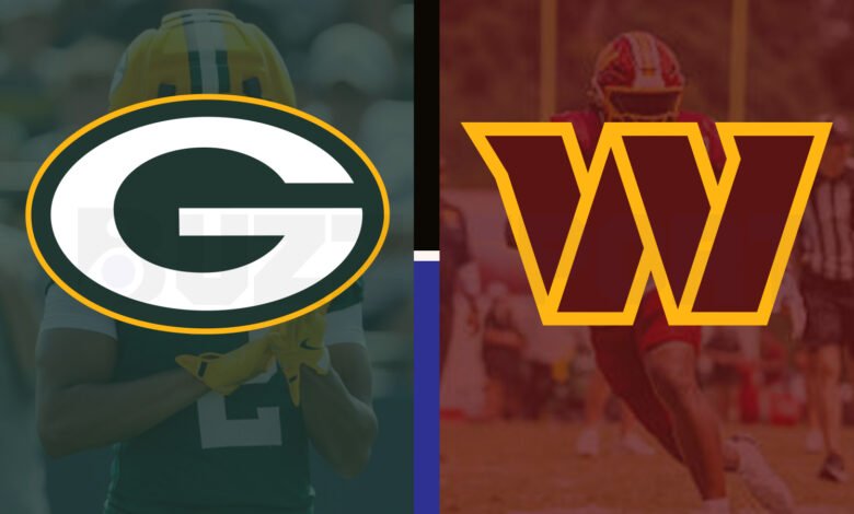 green bay packers vs washington commanders match player stats