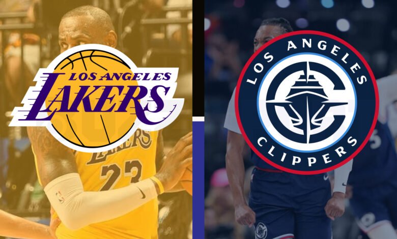 lakers vs la clippers match player stats
