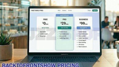 BackToFrontShow Pricing
