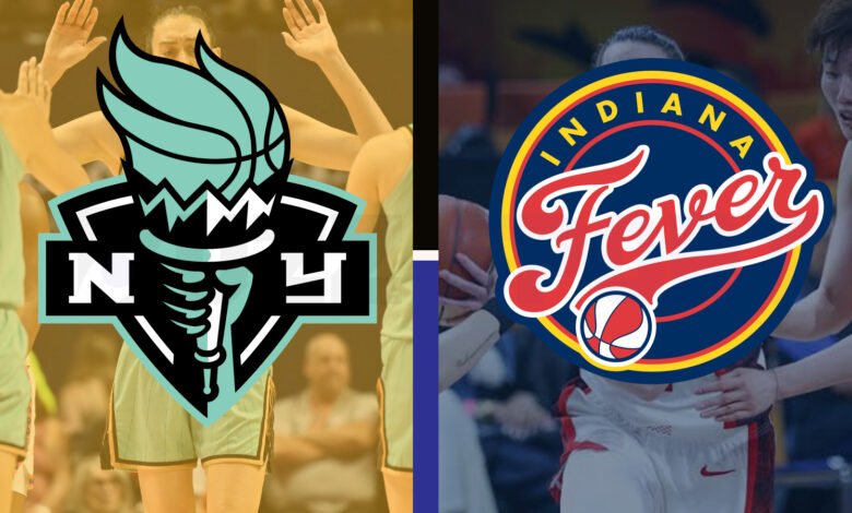 new york liberty vs indiana fever match player stats