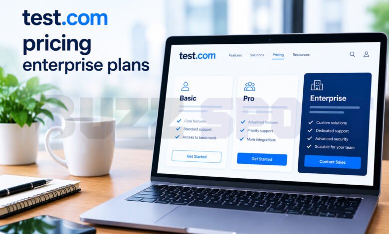 test.com pricing enterprise plans