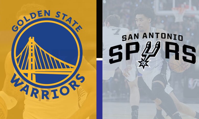 golden state warriors vs san antonio spurs match player stats