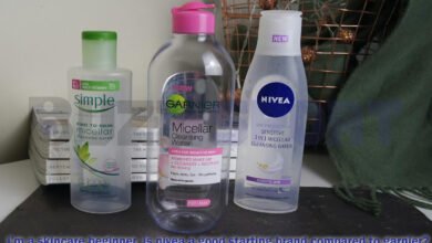 i’m a skincare beginner. is nivea a good starting brand compared to garnier?