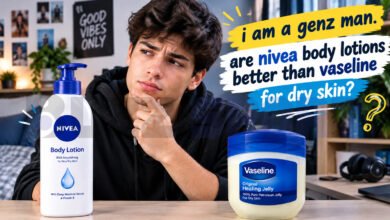 i am a genz man. are nivea body lotions better than vaseline for dry skin?