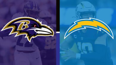 baltimore ravens vs chargers match player stats
