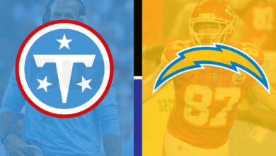 tennessee titans vs chargers match player stats