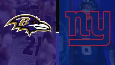 baltimore ravens vs new york giants match player stats