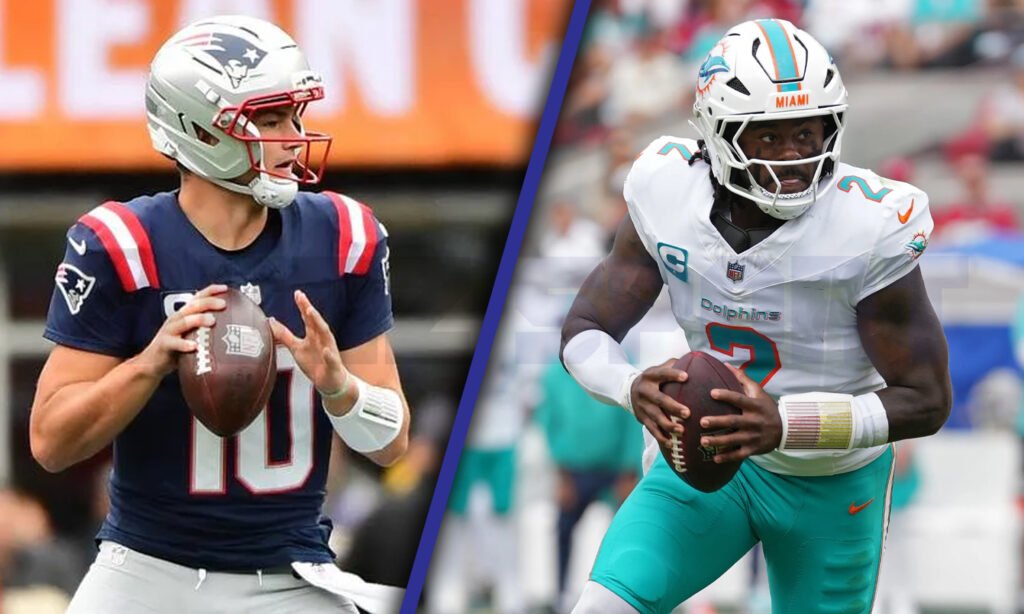 	new england patriots vs miami dolphins match player stats