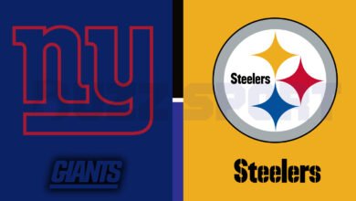 new york giants vs steelers match player stats
