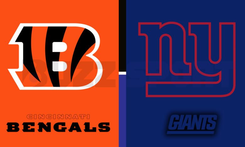 bengals vs new york giants match player stats