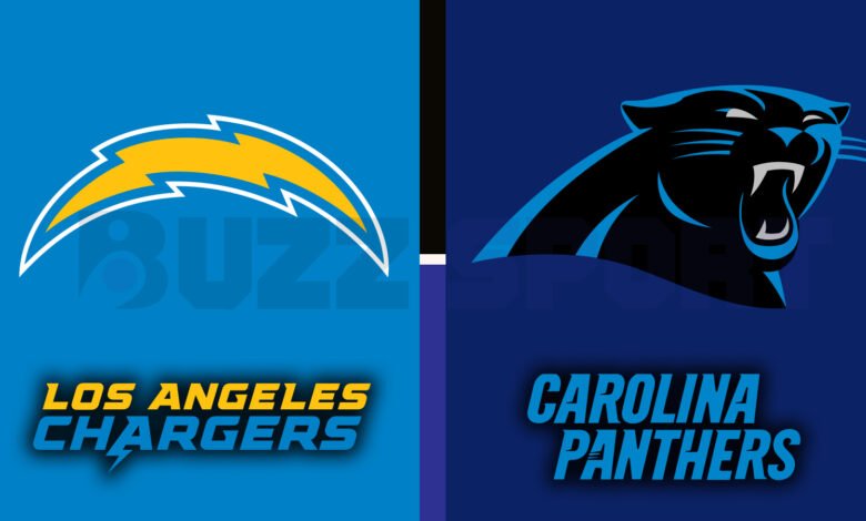 los angeles chargers vs carolina panthers match player stats