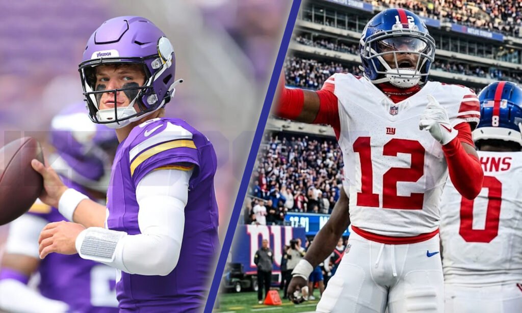 minnesota vikings vs new york giants match player stats